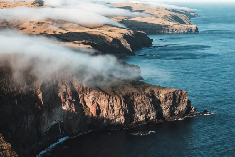 US national parks only reached by sea or sky