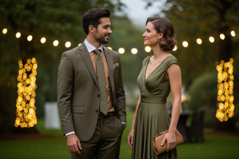 Why Olive Green and Tan Might Be the Most Underrated Formal Color Combo in America
