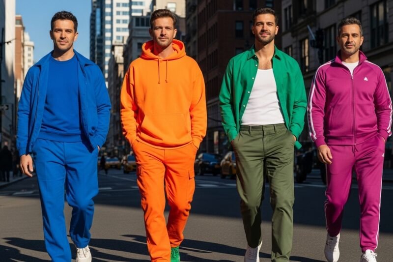 The Bold Colors Men Are Already Wearing Everywhere in 2026