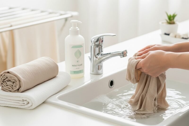 How to Properly Hand Wash Clothes in Your Sink Without Damaging Them