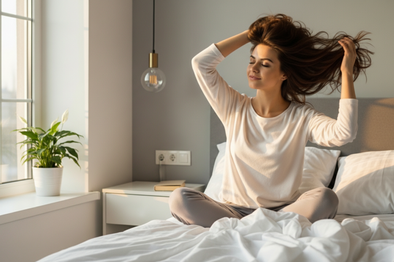 The Low Effort Overnight Hair Trick That Actually Works