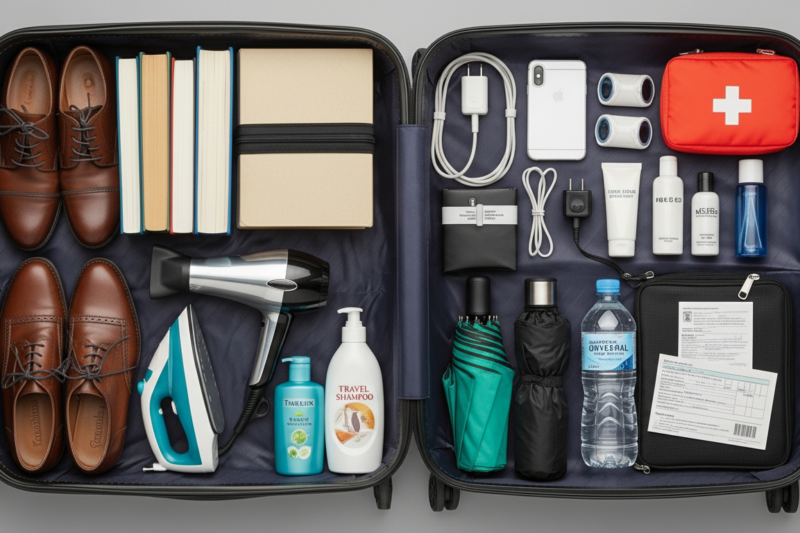 What Most U.S. Travelers Leave Out of Their Suitcase and What Belongs There