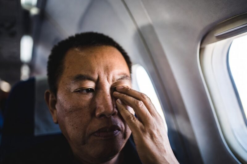 The Reason Your Eyes Are Always Dry After A Flight