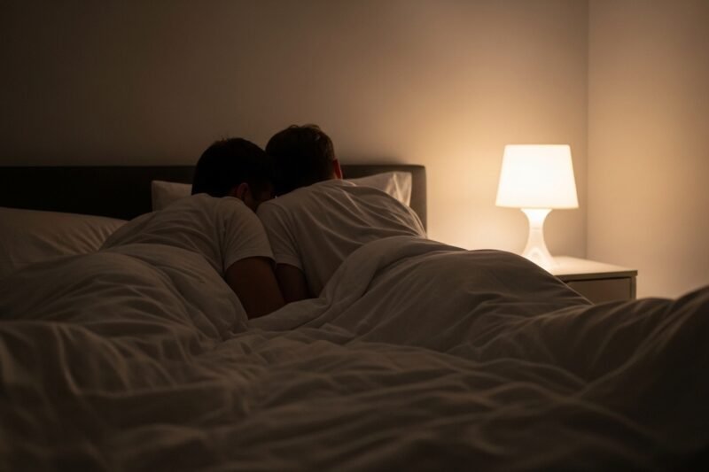 If Your Partner Sleeps With Their Back to You, Here’s What It Really Means
