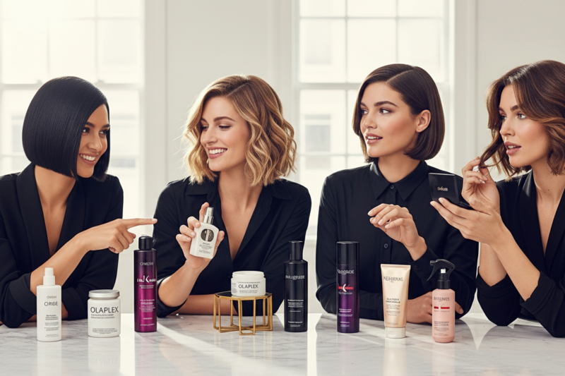 Women With Great Bob Haircuts Swear By These Styling Products