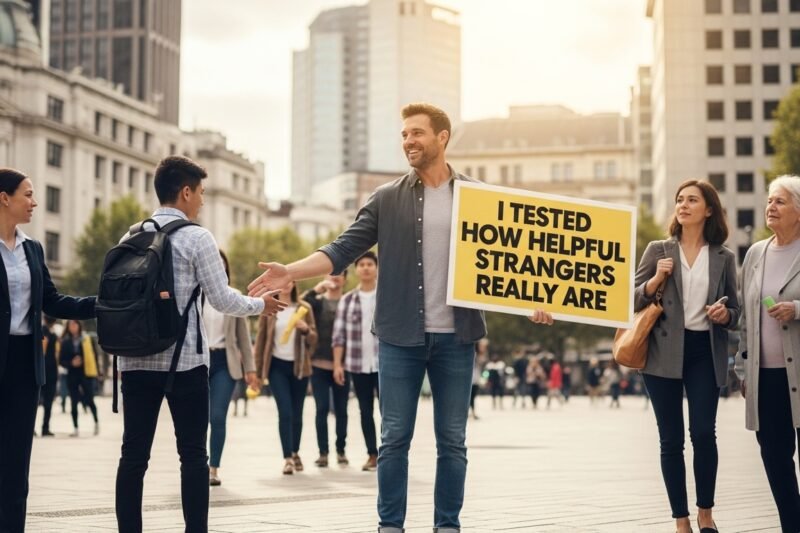 I Tested How Helpful Strangers Really Are